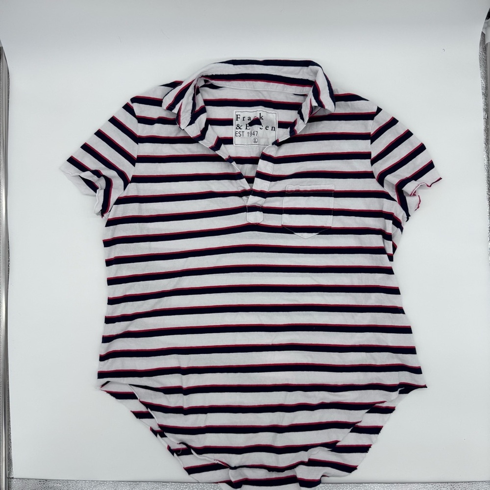 Frank & Eileen Charlotte‎ Perfect Polo, Size Large NWOT - Picture 3 of 14